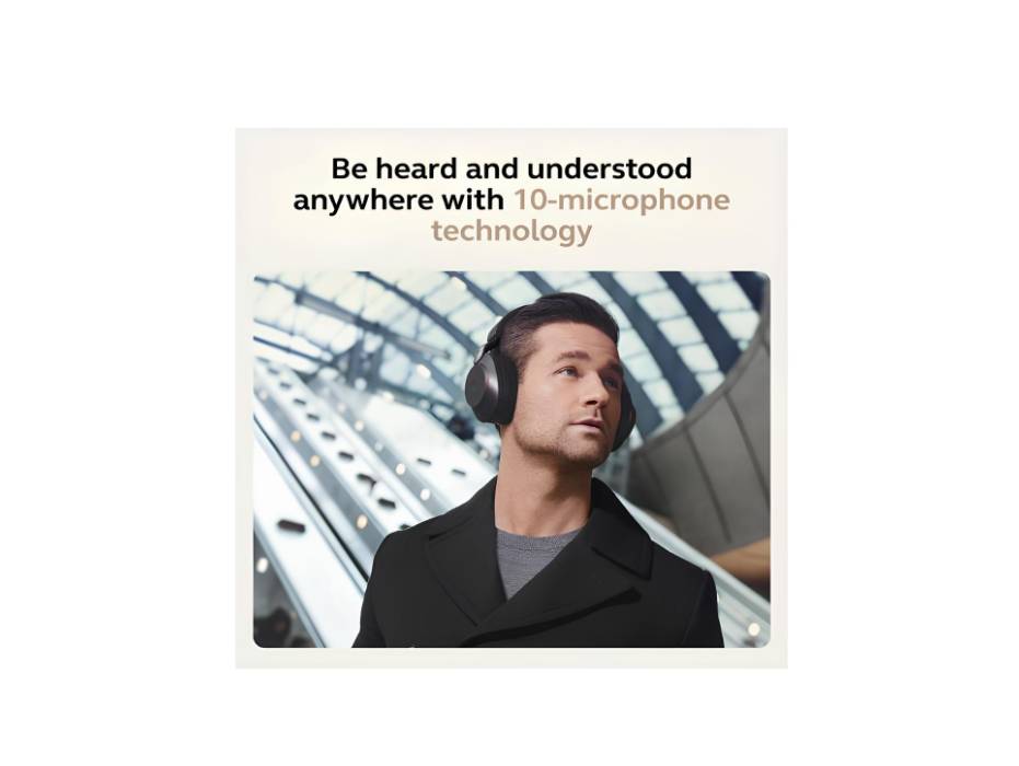 Jabra Evolve2 85 Wireless PC Headset – Noise Cancelling Microsoft Teams Certified Stereo Headphones With Long-Lasting Battery – USB-A Bluetooth Adapter – Black