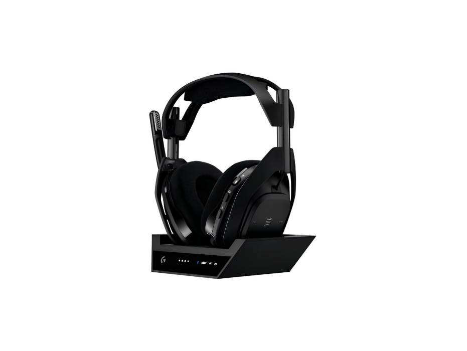 Logitech G Astro A50 X LIGHTSPEED Wireless Gaming Headset + Base Station, PRO-G GRAPHENE, PLAYSYNC across Xbox Series X|S + PS5 + PC/mac, Black