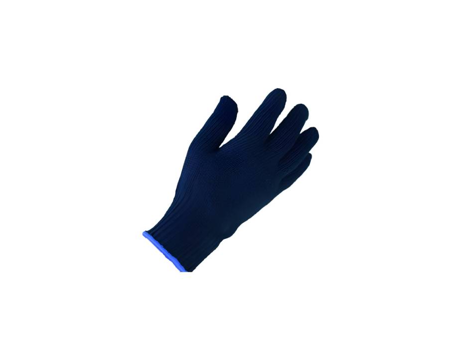 Valpro Navy Blue Cotton Knitted Gloves