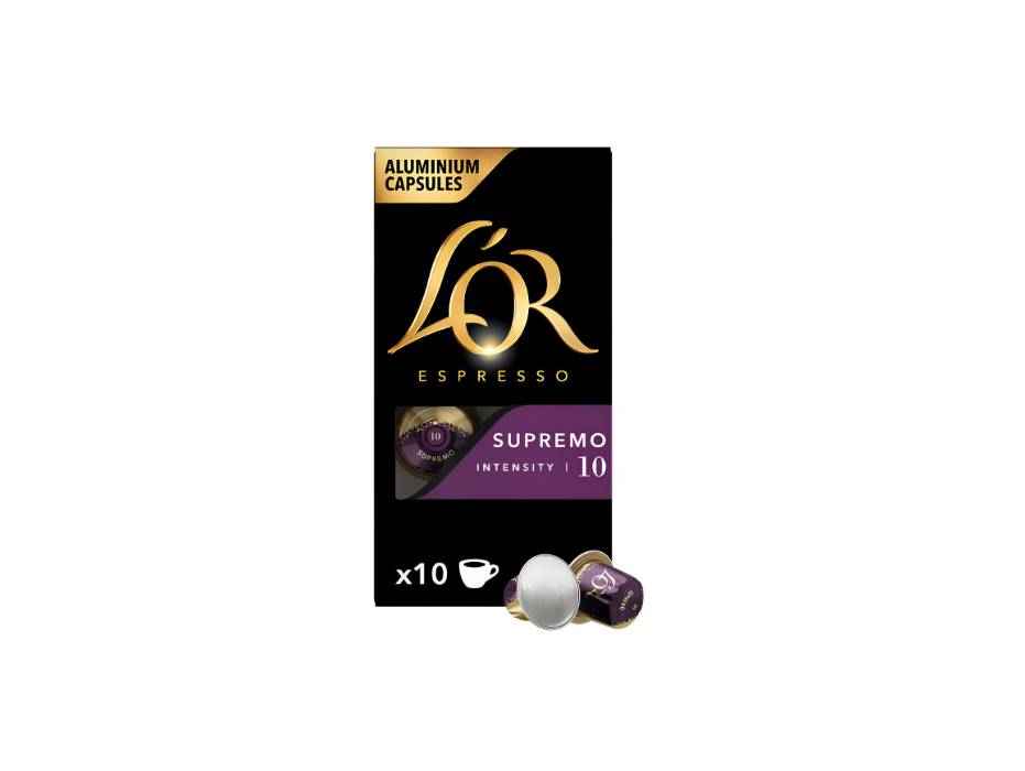 LOR Espresso Supremo Intensity 10, Coffee Capsules 10pcs/pack
