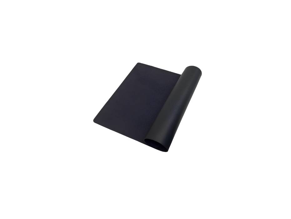 EXCOVIP Mouse Pad, Non-Slip PU Leather Waterproof Desk Pad Protector, for Home and Office, Small Size 26cm x 21cm (Black)