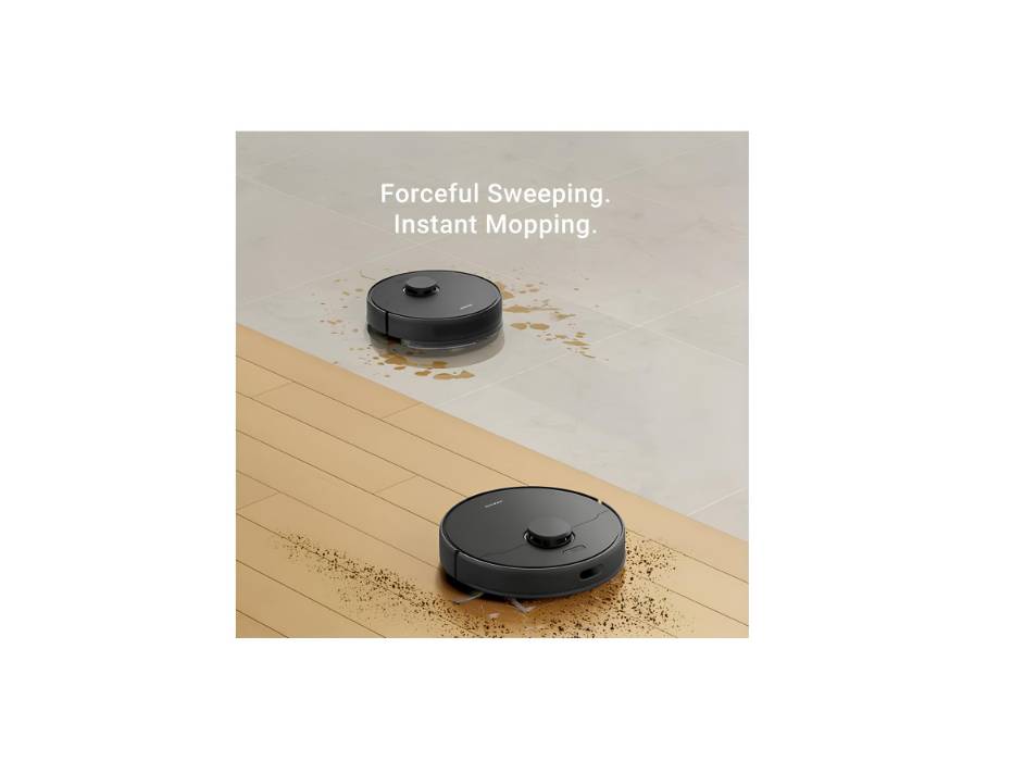 Dreame D9 Max Gen 2 Robot Vacuum Cleaner with Mop, 6000Pa Suction, LiDAR Navigation, 285 minutes Runtime, Suitable for Floors/Carpets/Pet Hair, WiFi/Alexa/App Control