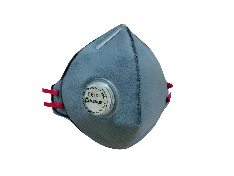 Venus V-425 Flat Fold Style Respirator, pack of 15