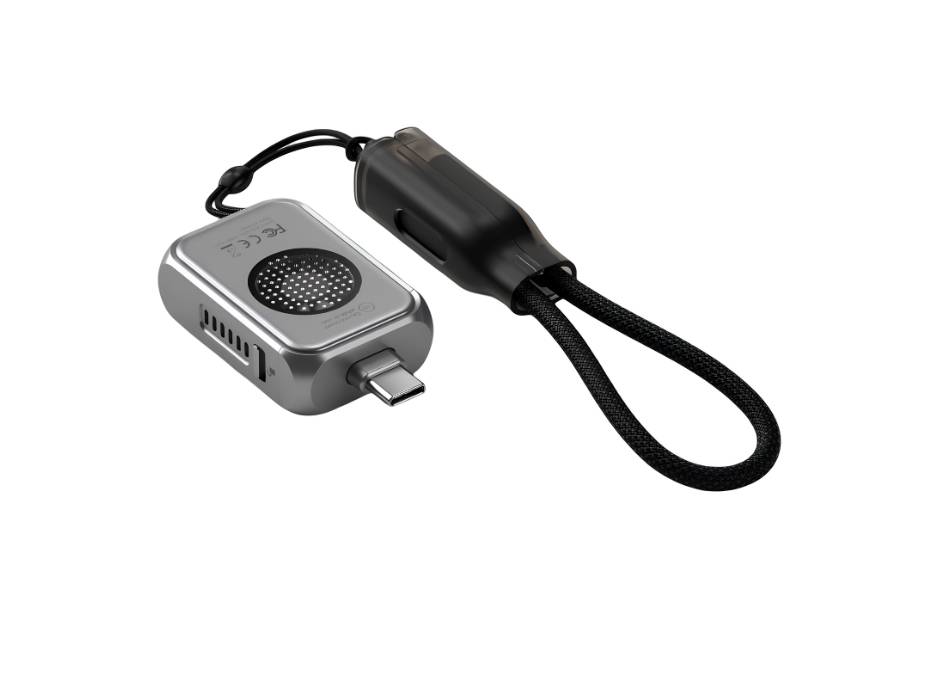 Satechi M.2 NVMe Mini SSD Enclosure with 10Gbps Transfer Speed, Up to 2TB, Active Auto Cooling,USB-C Case, Supports NVMe 2230