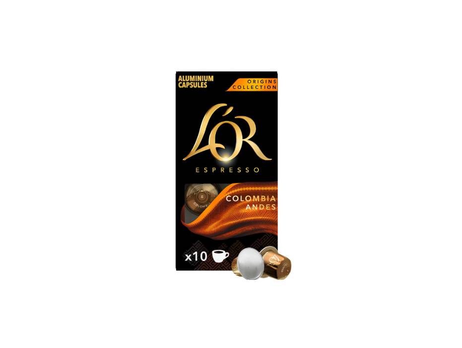 LOR Espresso Colombia Intensity 8 Coffee Capsules, 10pcs/pack