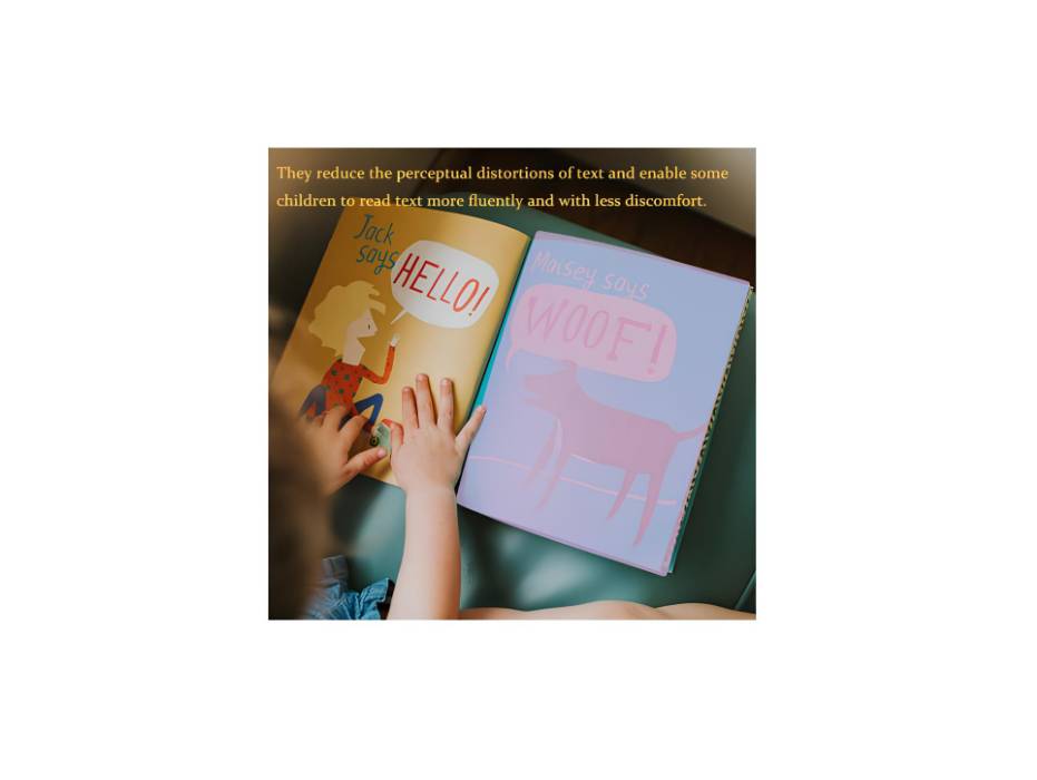 Azonee A4 Colour Overlays for Dyslexia - Pack of 8