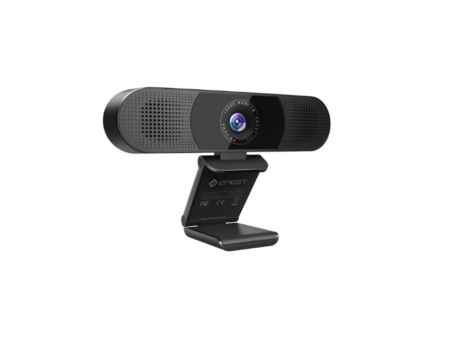 eMeet 3 in 1 1080P C980 Pro USB Webcam with Microphone and Speakers