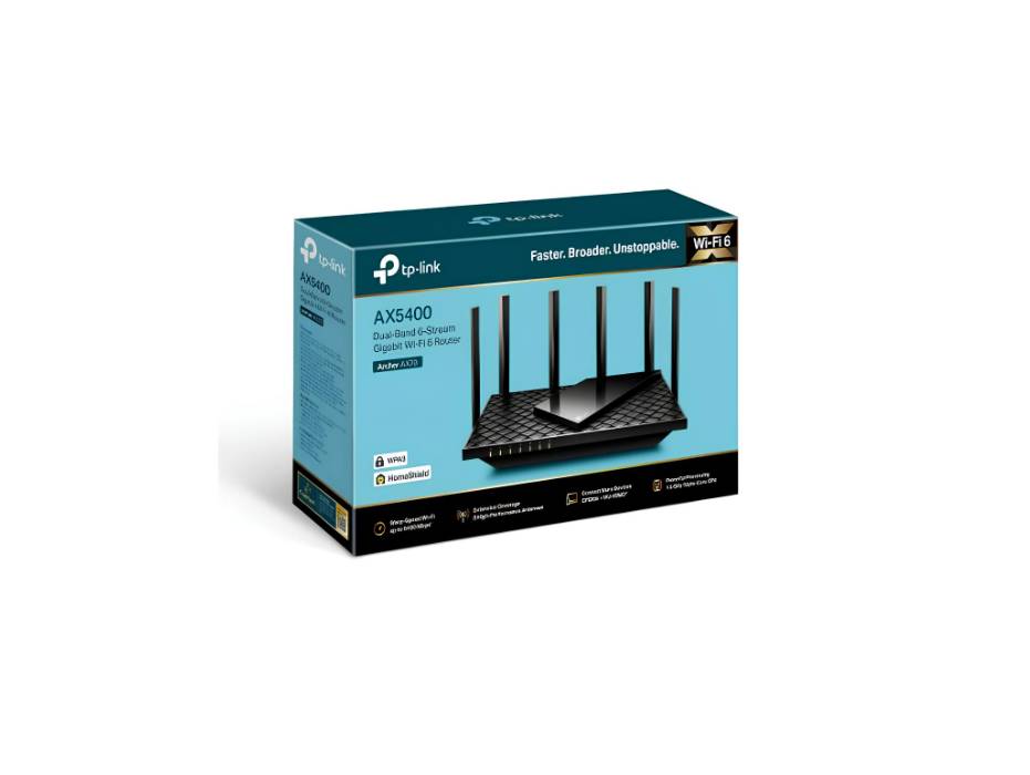 TP-Link AX5400 WiFi 6 Router (Archer AX73)- Dual Band Gigabit Wireless Internet Router