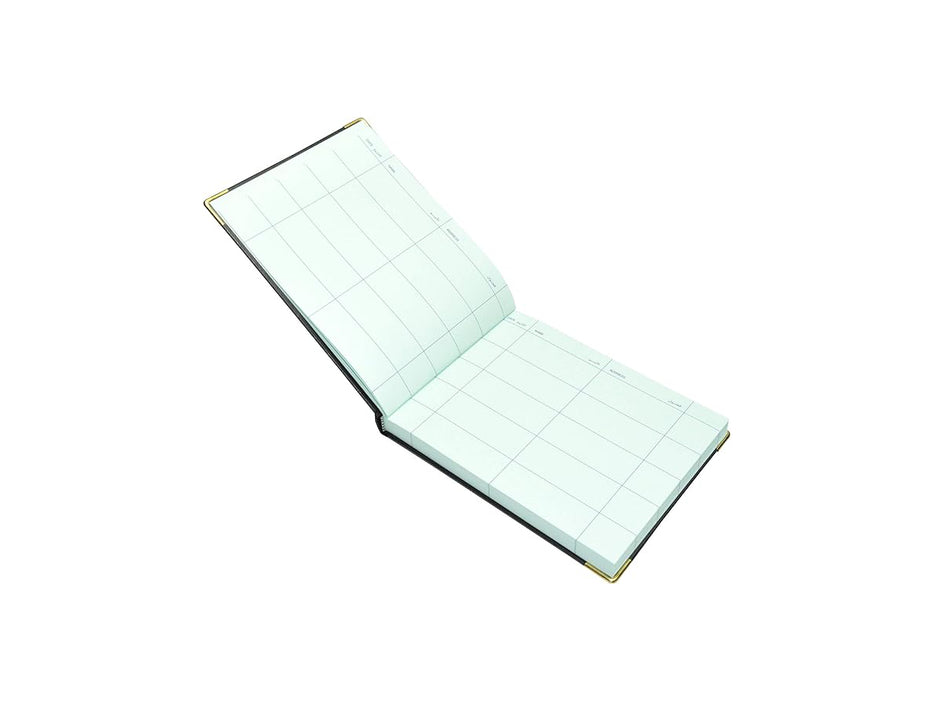 Visitors Book, 200 x 250 mm, 120 Sheets, Black