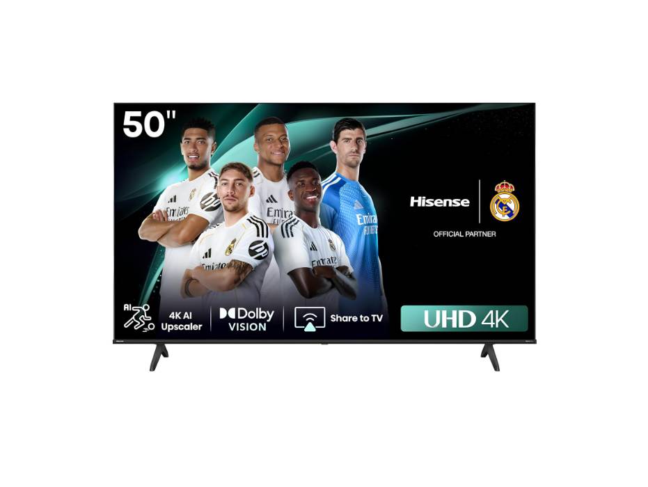 Hisense 50 inch Smart TV UHD 4K E6N-Dolby Vision, Game Mode Plus, Smooth Motion 50E6N, UAE Version