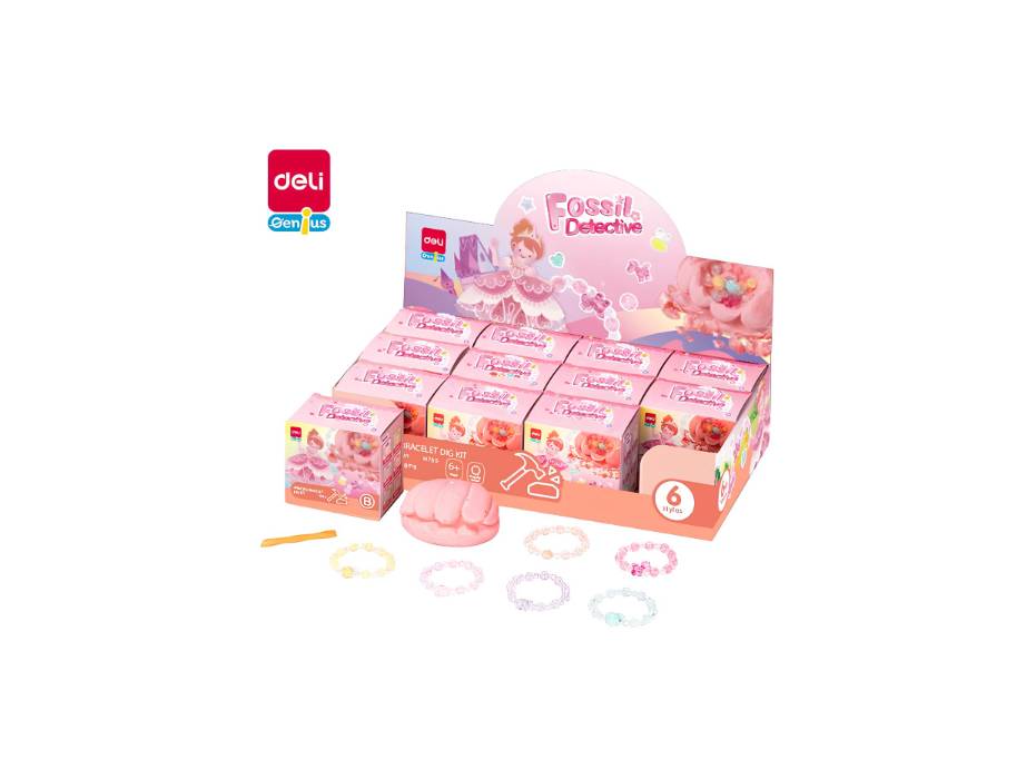 Deli EH765 Princess Bracelet Dig Kit: A Fun and Educational Crafting Experience for Kids
