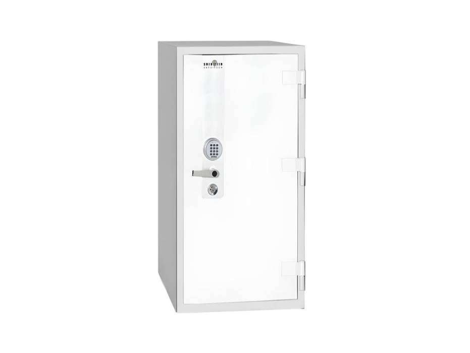 Shinjin Safe Tech Fireproof Office Safe, Model GB-1220, 201 Liters, 340kg With Key and Electronic Lock
