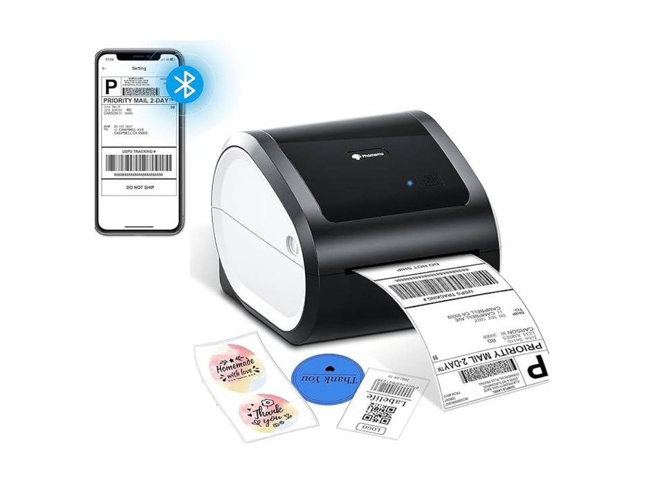 Phomemo Bluetooth Thermal Printer- D520-BT Shipping Label Printer 4x6 Printer