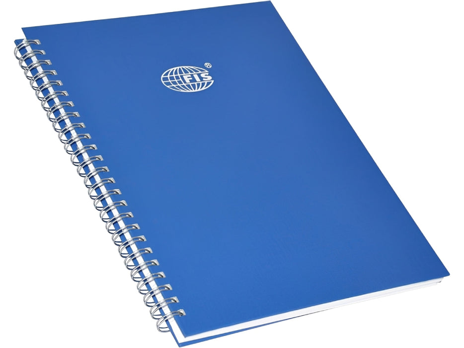 FIS Manuscript Single Ruled w/ Spiral, 9"x7", 96 Sheets - FSMN9X72QSB