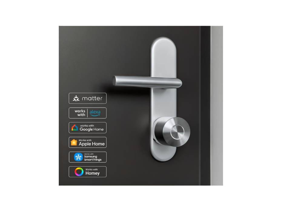 Nuki Smart Lock Ultra Electronic Door Lock with Integrated Universal Cylinder - Bluetooth, WiFi & Matter for Smart Home, Remote Access Door Unlock with 3 Different Lock Modes