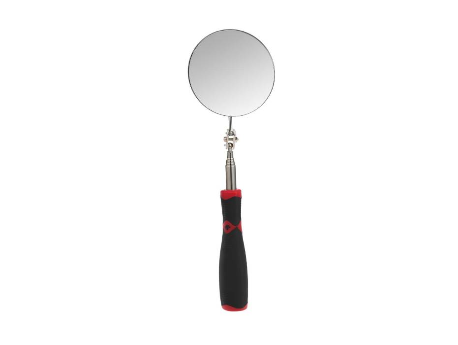 Heavy Duty Telescoping Inspection 3.23 Inch Round Mirror on a Stick