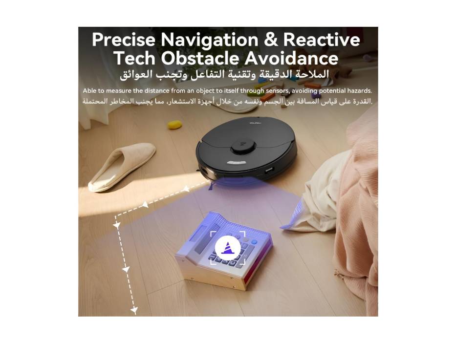 Roborock S7 Max Ultra Robot Vacuum Cleaner with Auto Mop Washing/ AutoDust Emptying/Warm AirDrying/ AutoTank Refilling/ Dock Self-cleaning Vacuum Cleaner