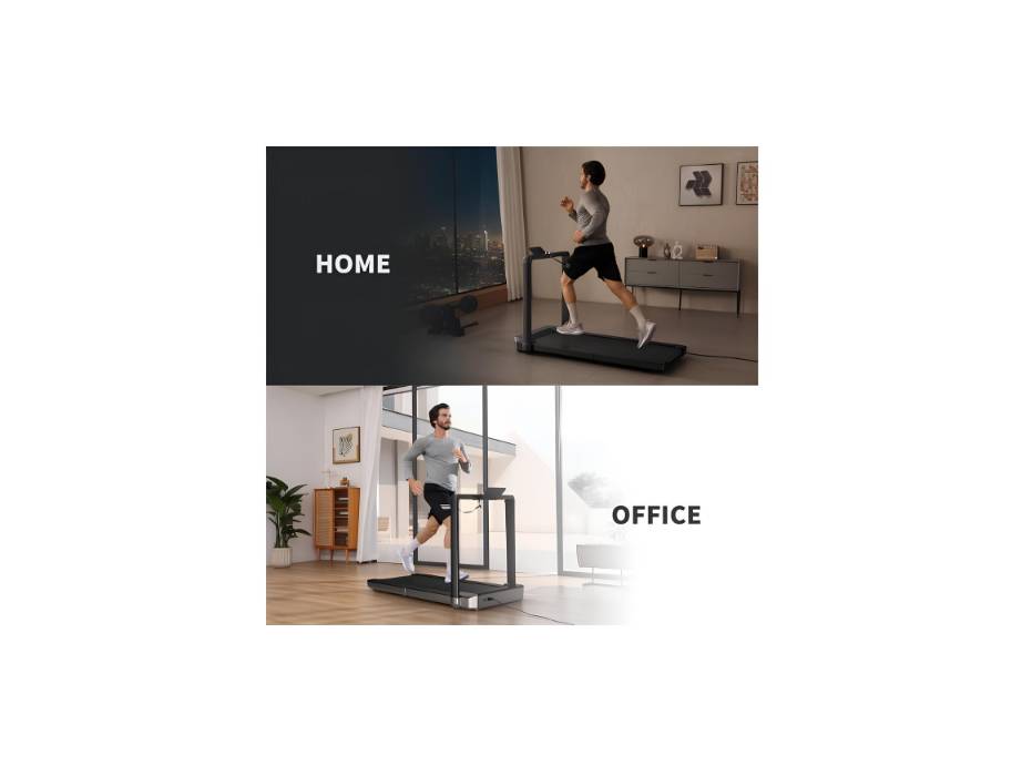 Xiaomi KINGSMITH MX16 Double-Fold Treadmill 2 in 1 Foldable Walking pad and Running Machine for Fitness Exercise