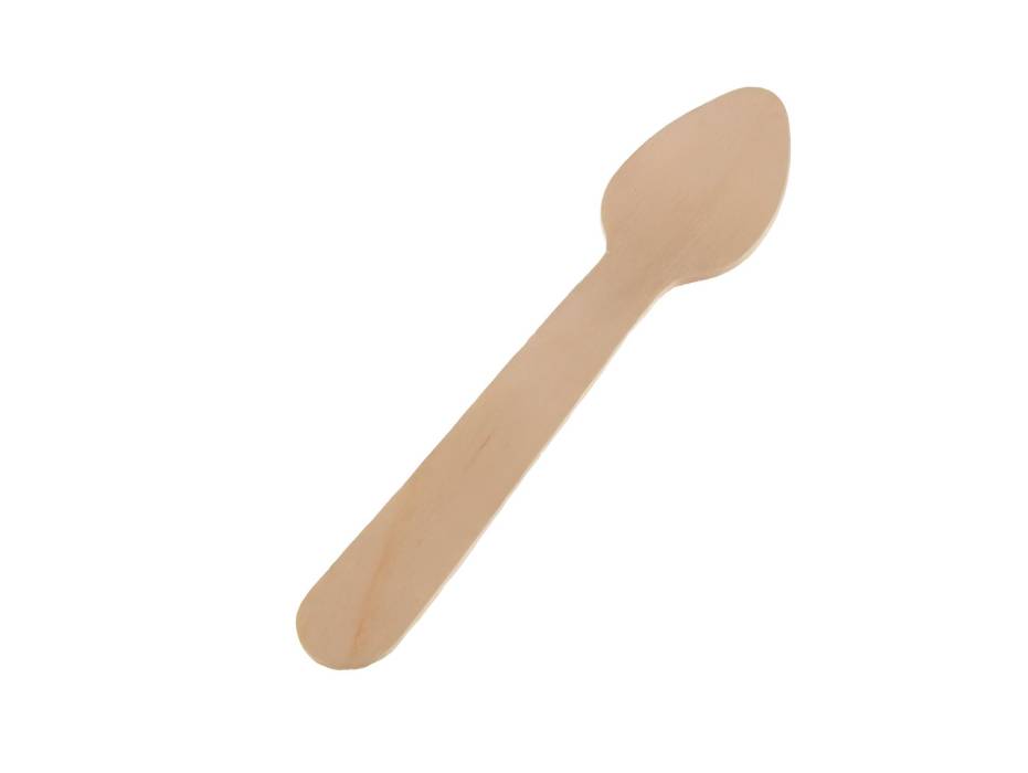 Disposable Wooden Ice Cream Spoon 2000 Pieces