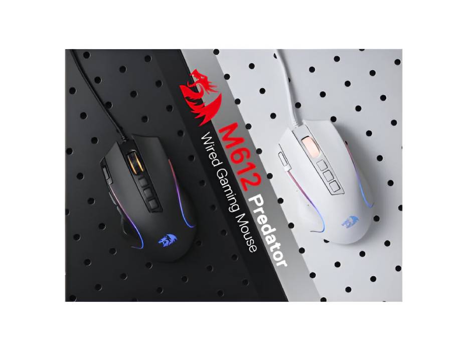 Redragon, Predator Wired Gaming Mouse, M612-Rgb
