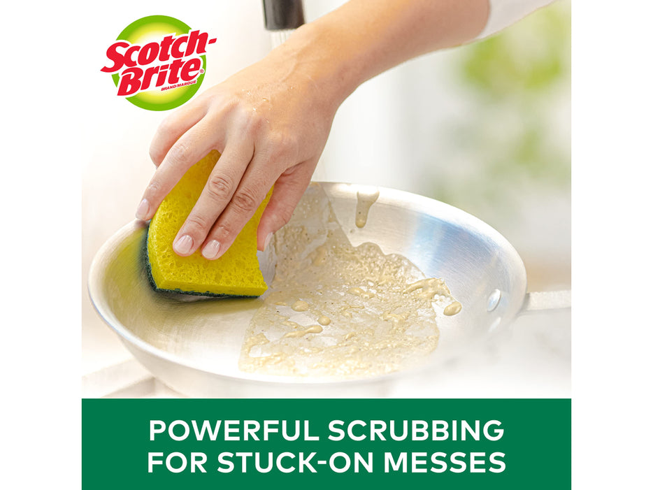 Scotch-Brite Heavy Duty Scrubs Sponge x Pack of 3