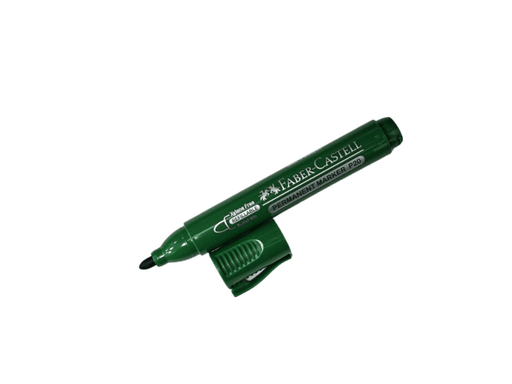 Faber Castell Permanent Marker, Bullet Tip, Green - Altimus