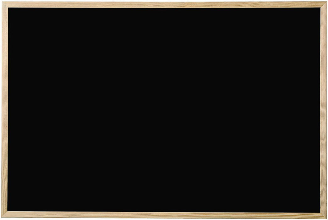 Bi-Office New Basic Black Board 60x90cm Wooden Frame Wooden Frame (PM07010115) - Altimus