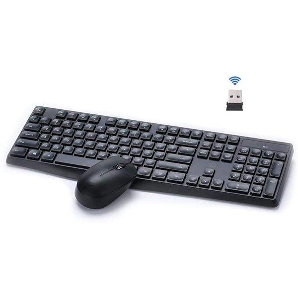 HP CS10 Wireless Keyboard & Mouse Ergonomic Design Black - Altimus