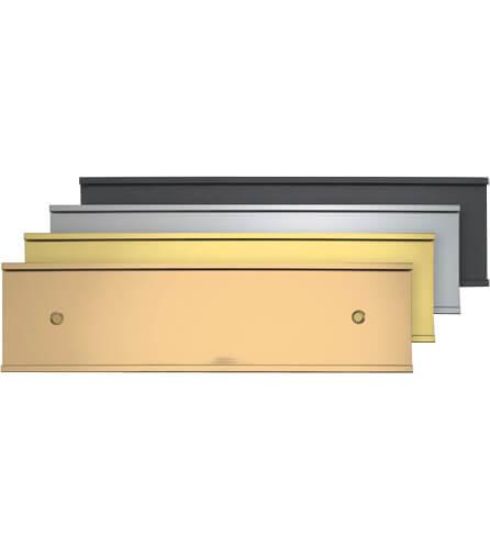 Door Name Holder Chrome 2"x10" (5cmX25cm) - Altimus