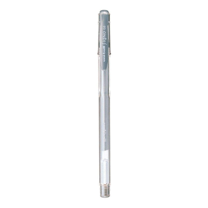 Uni-ball Signo Gel Ink Pen, Silver 12pcs-box, MI-UM100SR - Altimus