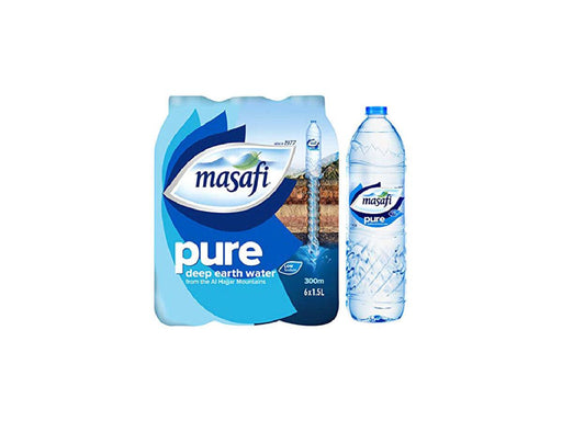 Masafi Pure Bottled Drinking Water, 1.5L, 6pcs/pack - Altimus