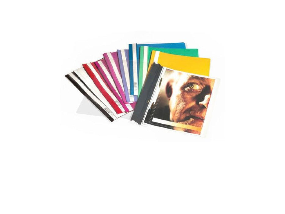 Durable Clear View Folder A4, extra wide, Yellow - Altimus