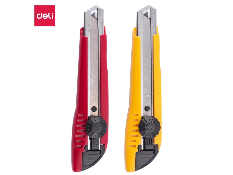 DELI 2043 UTILITY KNIFE, 18MM, BLADE 100X18X0.5MM - Altimus