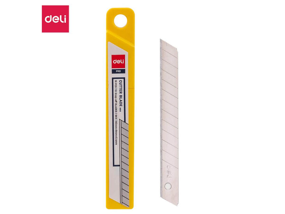 DELI 2012 Cutter Blades, SK5-80mmx9x0.4mm - Altimus