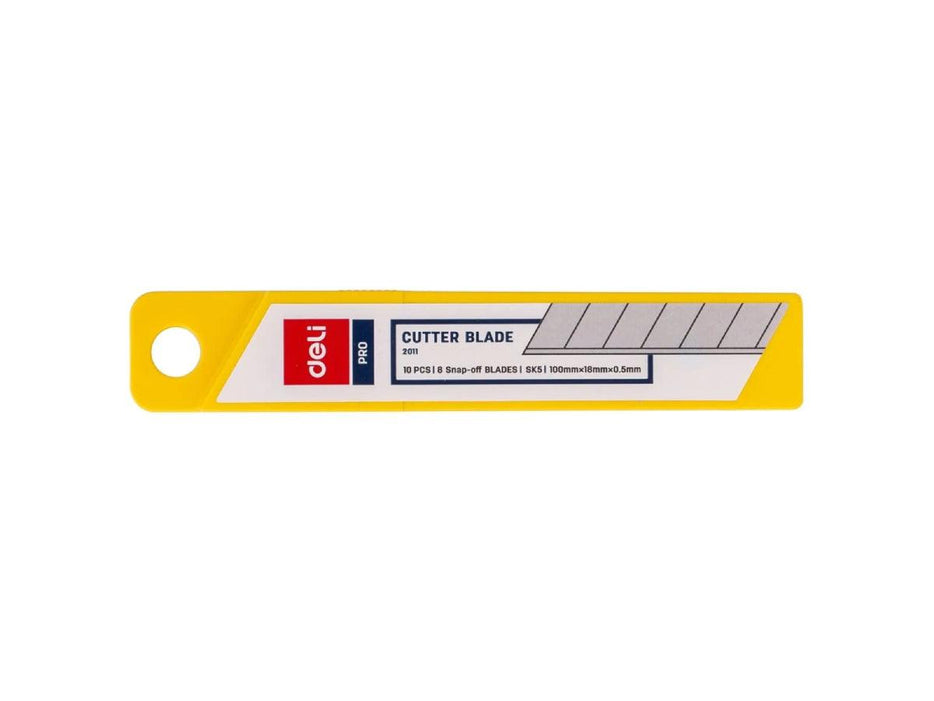 DELI 2011 Cutter Blades, SK5-100mmx18x0.5mm - Altimus