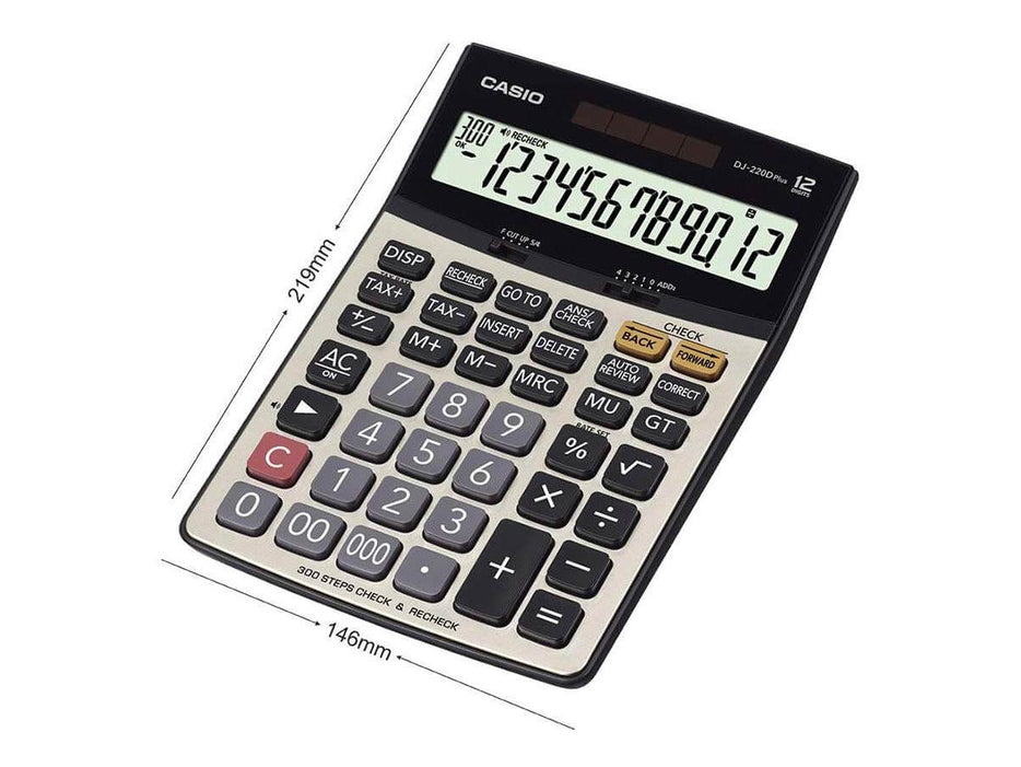 Casio DJ - 220D Plus Desktop Calculator - Altimus