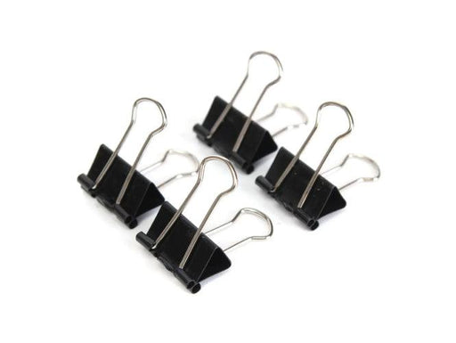 Deluxe Black Binder Clips, 32mm, 12clips/pack - Altimus