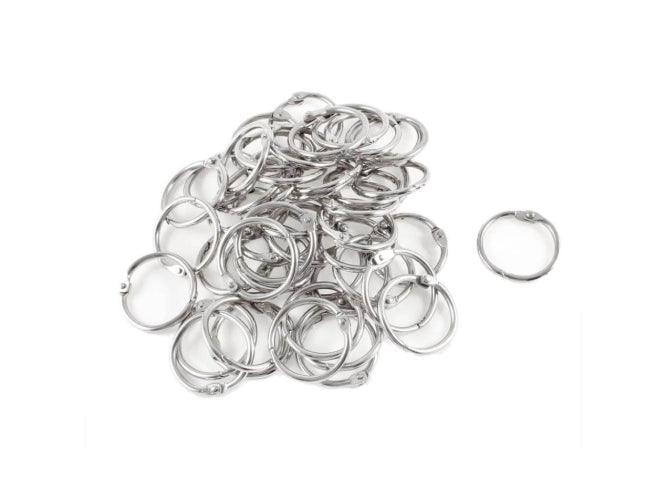 Metal Binder Rings 32mm, 20/pack, Nickel-Plated - Altimus