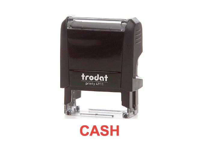 Trodat Printy 4911 Stamp "CASH" - Red - Altimus