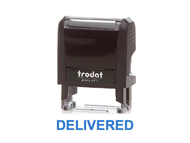 Trodat Printy 4911 Stamp "DELIVERED" - Blue - Altimus