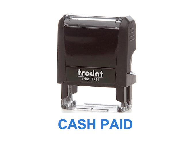 Trodat Printy 4911 Stamp "CASH PAID" - Blue - Altimus