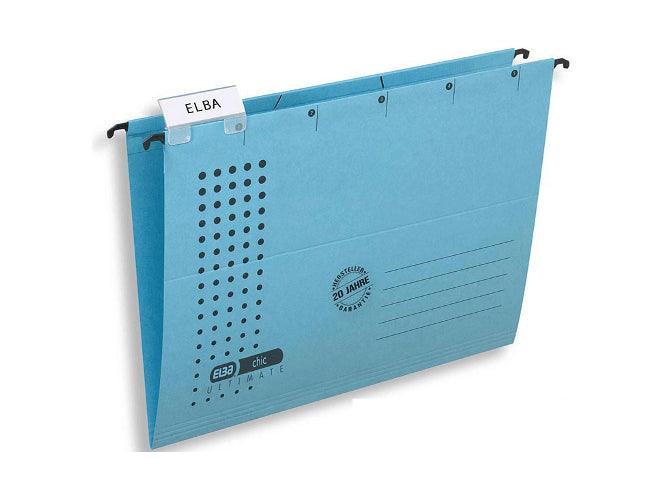 Elba 85740 Verticplus Suspension File Foolscap Pk/25 Blue - Altimus