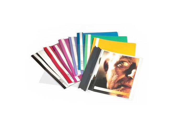 Durable Clear View Folder - Economy A4, Black - Altimus