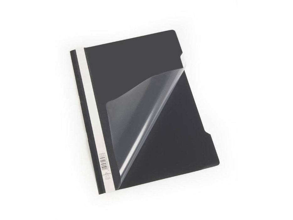 Durable Clear View Folder A4, extra wide, Black - Altimus