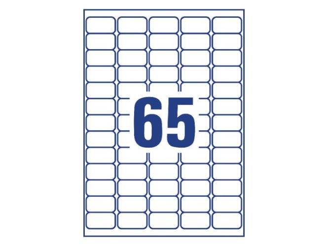 Avery L-7551 Clear Mailing Label, 25sheets/pack - Altimus