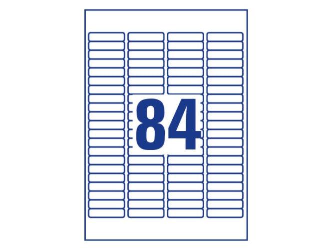 Avery L7656-25 Multipurpose Labels 46 x 11.1 mm, Laser, White - Altimus