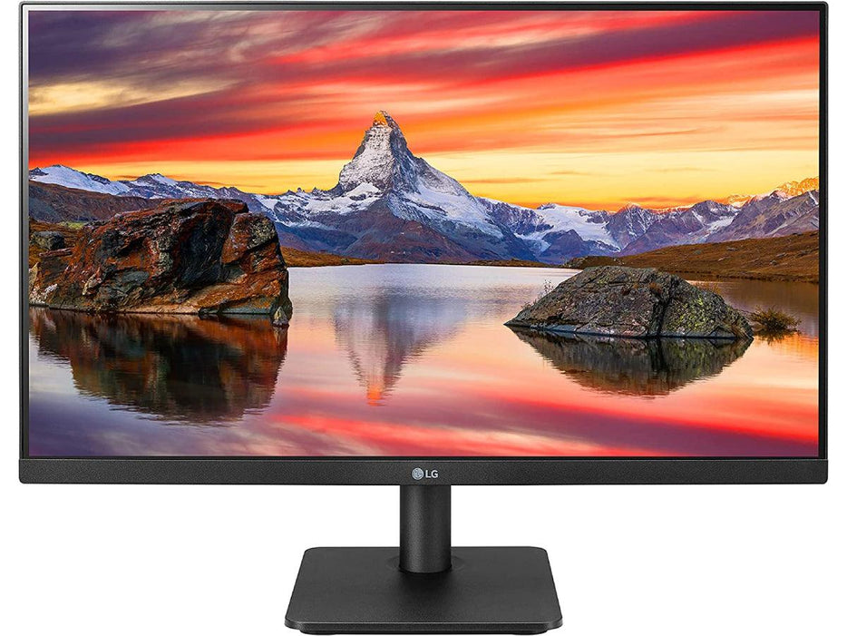 LG 24 inch IPS Full HD Monitor Virtually Borderless, AMD Freesync, Eye Care 24MP400B, Black - Altimus