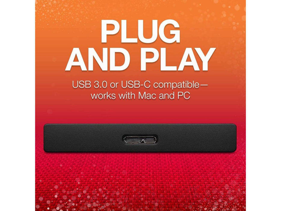 Seagate Backup Plus Ultra Touch Hard Drive 2TB - Black | STHH2000402 - Altimus