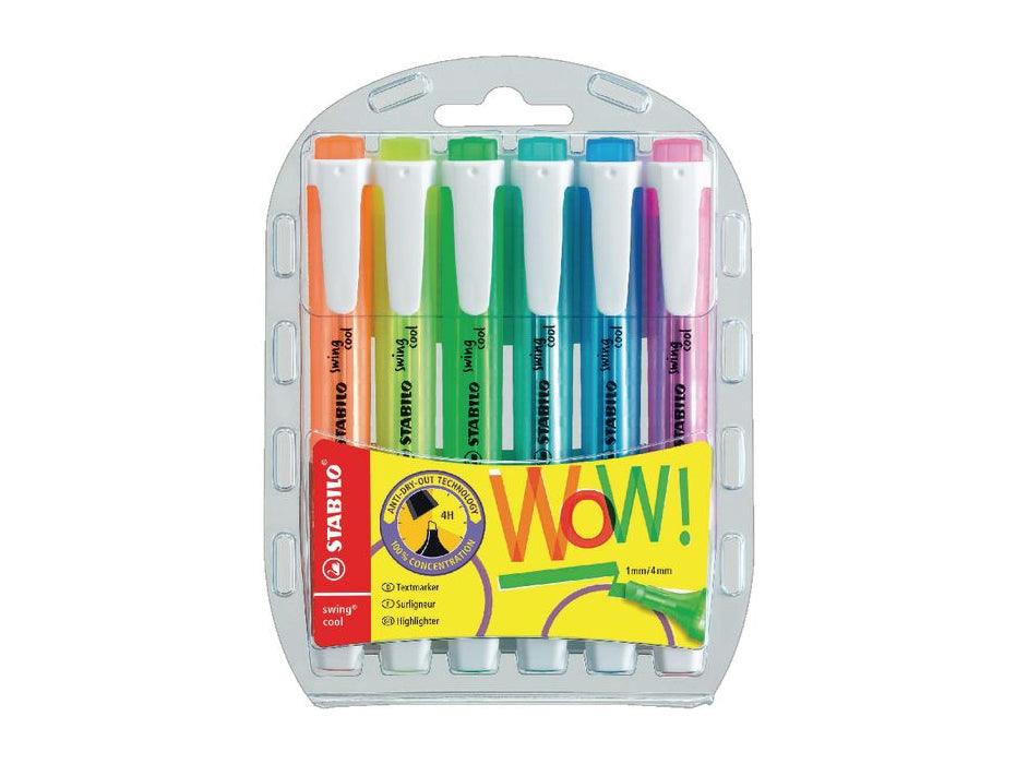 Stabilo Swing Cool Highlighters 6pcs/pack - Altimus