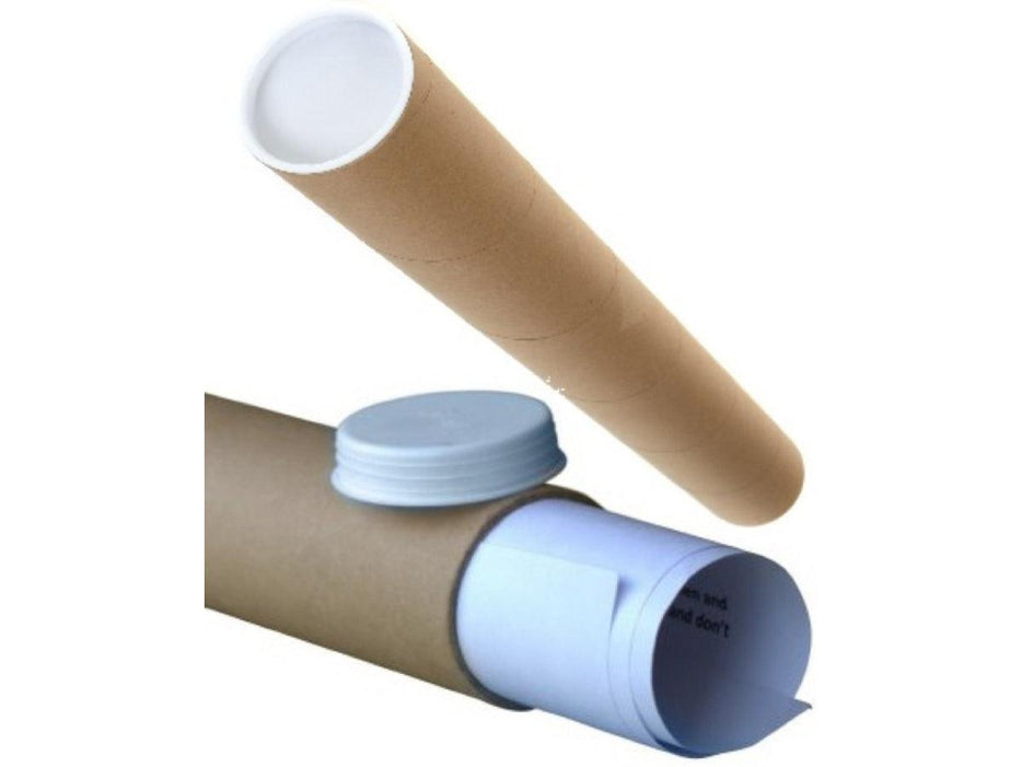 Cardboard Postal-Draft-Drawing Tube 500 x 50mm - Brown (50020N) - Altimus